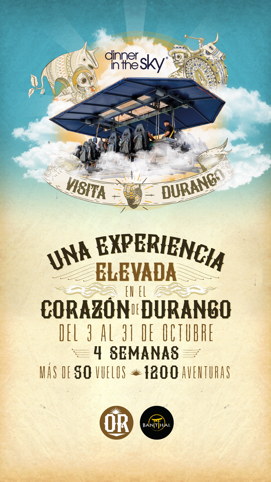DINNER IN THE SKY SINGLE PACKAGE